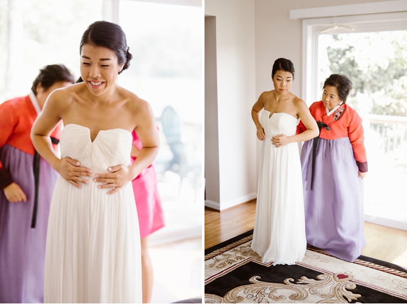 korean fusion wedding dressimage
